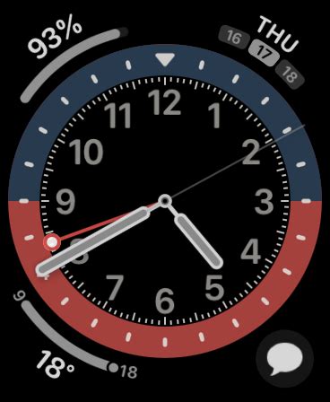 apple gmt watch face explained.